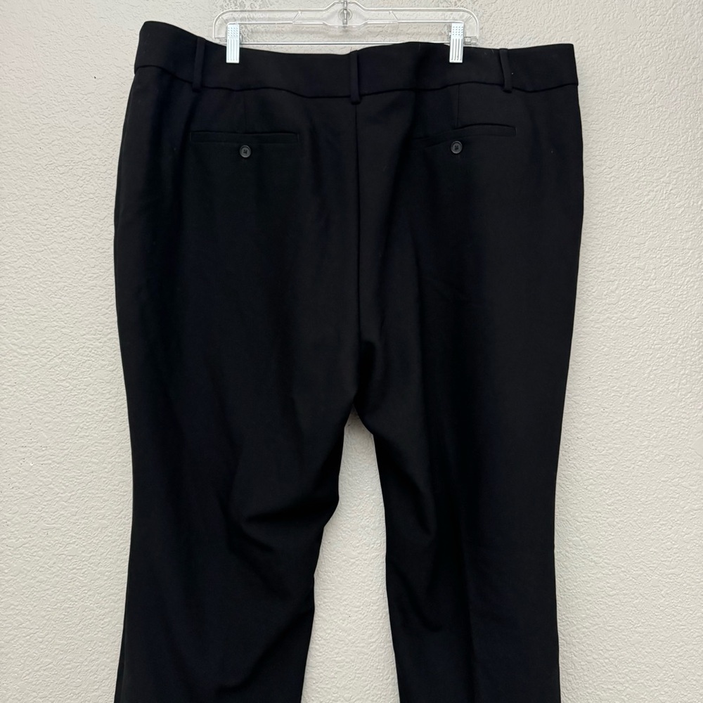 Loft Plus Marisa Trouser Pants Black Size 24 NEW - Picture 7 of 14